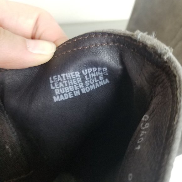 J. Crew Ryder Women's 9.5 Grey Suede Mid-Calf Dist - Picture 7 of 9